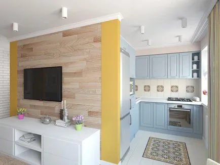 renovare de bucătărie în Hrușciov 2 camere înainte și după fotografii