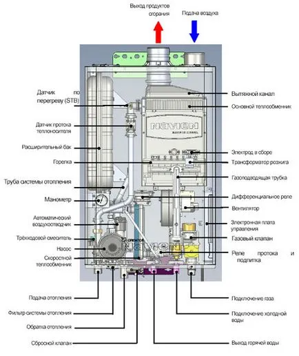 Repararea cazanelor pe gaz cu mâinile lor Diagnosticare și depanare le (reparații) Repararea cazanelor pe gaz cu mâinile lor Diagnosticare și depanare-te