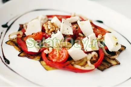 Salata de vinete prăjite - retete delicioase minunat cu fotografii și filme