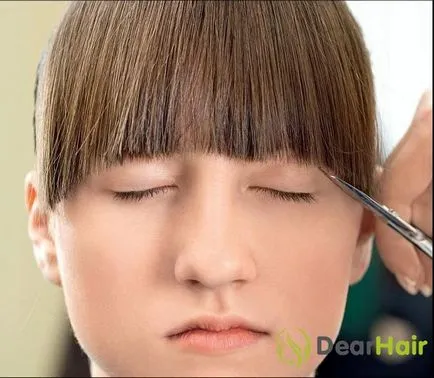 Smooth Bangs regulile de selecție și moduri podstrizhki