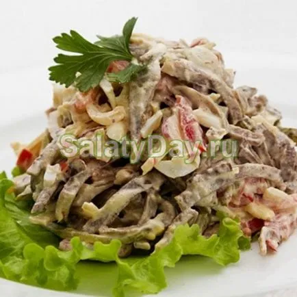 Salata de vinete prăjite - retete delicioase minunat cu fotografii și filme