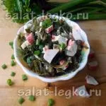 Salata cu ciuperci si carne de pui si reteta de ananas cu fotografie delicios