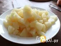 Salata cu carne de pui, ananas si ciuperci - reteta cu pas cu pas fotografii