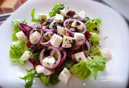 Salata cu rosii uscate la soare - un pas cu pas reteta cu fotografii pe (salata) Salata cu rosii uscate la soare - un pas cu pas reteta cu fotografii de pe