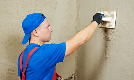 Tencuirea pereților cu propriile sale mâini, fără semnalizatoare video de