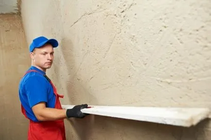 Tincuire de pereți pe balize cu propriile lor mâini, portalul de construcție (lor) Tincuire de pereți pe balize cu propriile lor mâini, portal de construcție