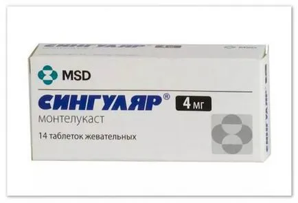 Singulair pentru copii cu varsta intre 4 mg