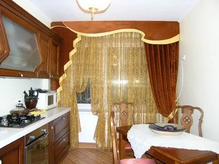 Perdele la bucatarie cu un design de știri sale mâini, fotografii, perdele mostre de reziduuri de țesut (mâini) Perdele la bucatarie cu un design mâinile sale de știri, fotografii, mostre de perdele din resturi textile,