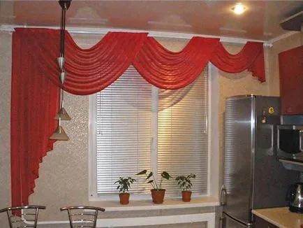 Perdele la bucatarie cu un design mâinile sale de știri, fotografii, mostre de perdele din resturi textile, Perdele la bucatarie cu un design mâinile sale de știri, fotografii, mostre de perdele din resturi textile,