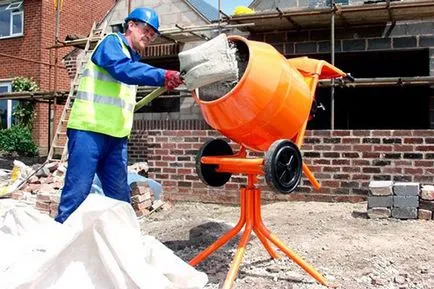 Cum de a opri beton într-un malaxor de beton Cum de a opri beton într-un malaxor de beton