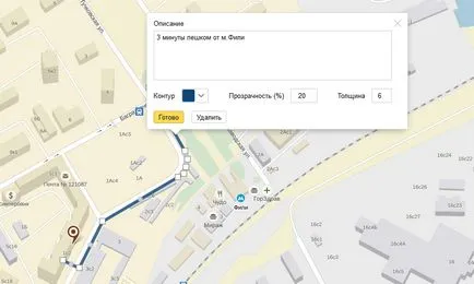 Creăm și inserați direcții harta la site prin intermediul unui designer de on-line (a se insera în harta site-ului) Vom crea și introduce o hartă locație pe site-ul printr-un designer de on-line
