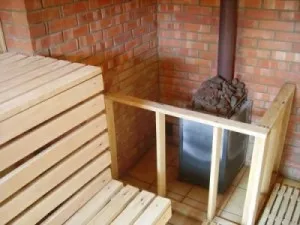 Baie de construcții din cărămizi cu mâinile lor Confort și practic
