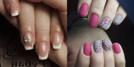 Strasuri pe unghii (50 poze) - opțiuni de design trendy (moda) Strasuri pe unghii (50 poze) - opțiuni de design la modă