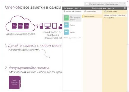 Articole - Microsoft OneNote 2013 o nouă versiune a notebook-ului digital (Microsoft Office Package) Articole - Microsoft OneNote 2013 o nouă versiune a notebook-digital
