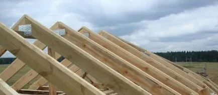Rafter picior de calcul și dimensiunile alfabetizați
