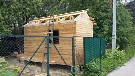Construirea de o casă de oaspeți de vară din lemn, cu propriile lor mâini Construirea de o casă de oaspeți de vară din lemn, cu propriile lor mâini