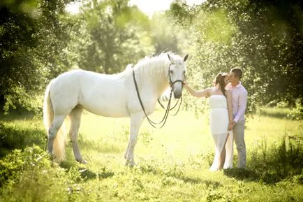 sesiune foto de nunta cu cai - unele idei romantice