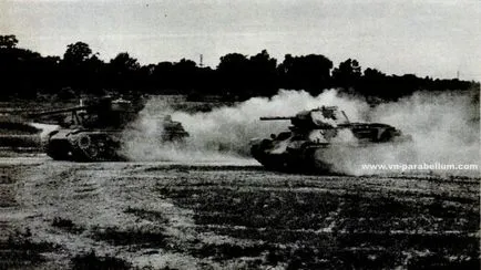 T34 împotriva Sherman Patton și Pershing