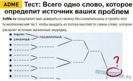 Secretele de personalitate - teste online psihologice vor ajuta să descopere adevărul despre el însuși