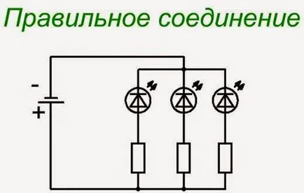 Tema modul de conectare LED-ul de alimentare, din care (1