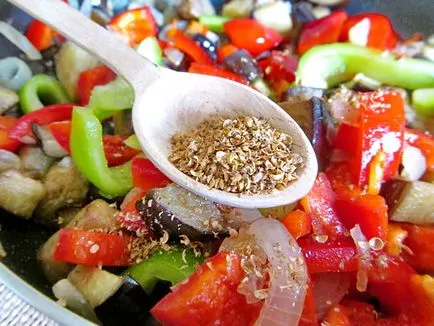 salată caldă de vinete și roșii, secolul xxi alimentar (salata) salată caldă de vinete și tomate, alimente secol xxi