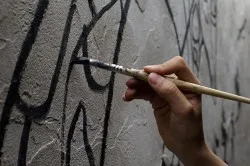 Tehnologia de pictura pe perete cu acrili, secvența (pereți) Tehnologie pictura pe perete acrilic, consistență