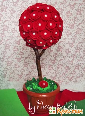 Topiary cu mâinile sale și un atelier de fotografie pentru incepatori