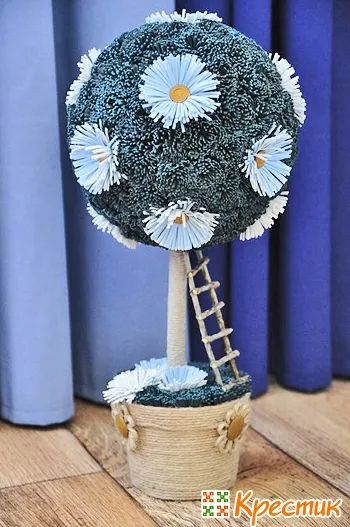 Topiary cu mâinile sale și un atelier de fotografie pentru incepatori