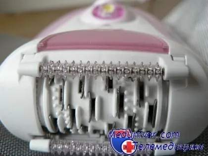 epilator îndepărtarea părului fără durere
