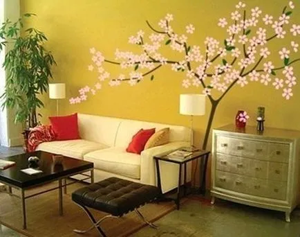 Decorarea camerei cu mâinile