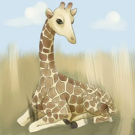 Aflați cum să atragă o girafă (remiză) Aflați cum să atragă o girafă