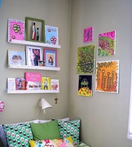 Decorarea camerei cu mâinile