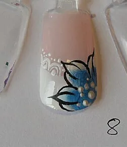 Lecții nail art artistice, unghii frumoase - completează imaginea
