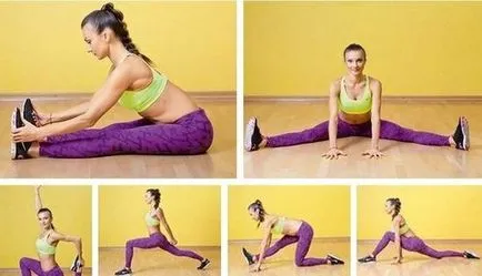 Exerciții pentru a face split-urile cu cea mai rapidă și mai eficientă