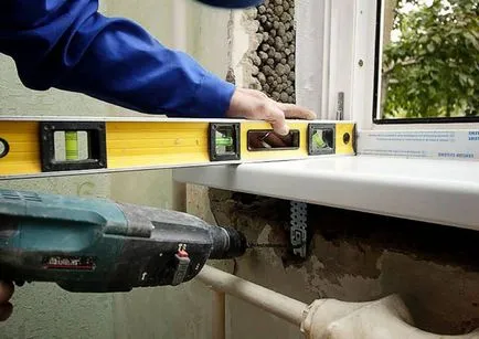 Instalare de ferestre din plastic, instalarea corectă a ferestrelor din plastic, consumabile pentru instalare