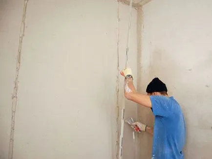Instalarea balize cum să pună pereți semnalizatoare ipsos (video) (set) Instalarea balize cum să pună semnalizatoare pereți din ipsos (video)