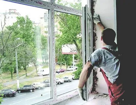 Instalare de ferestre din plastic, portal de construcție (instalare) Instalare de ferestre din plastic, portal de construcție