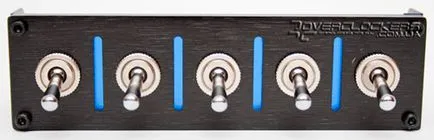 Controlul ventilatorului „- sunt introduse la cinci din lamptron de control al ventilatorului de calculator