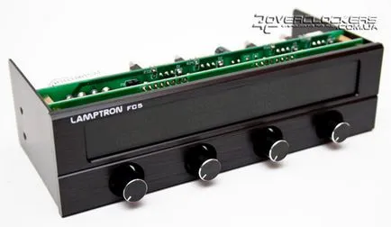 Controlul ventilatorului „- sunt introduse la cinci din lamptron de control al ventilatorului de calculator