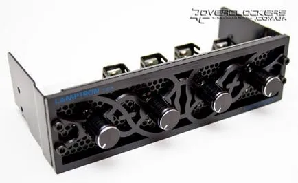 Controlul ventilatorului „- sunt introduse la cinci din lamptron de control al ventilatorului de calculator