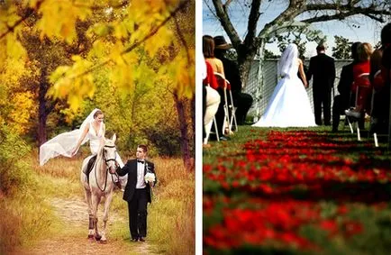 O vizită ceremonia de echitatie romantice și original (călare) O vizită ceremonia de echitatie romantic și original