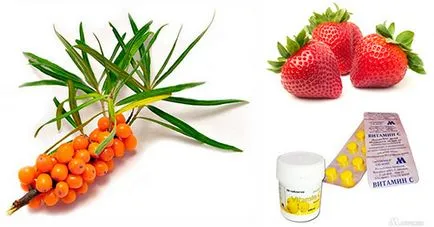 Vitamina C pentru fiole de piele