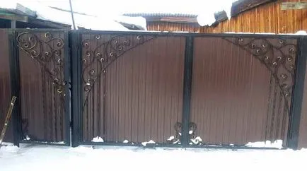 Gates din carton ondulat modul de a face propriile lor mâini (mâini) Gates din carton ondulat modul de a face propriile lor mâini