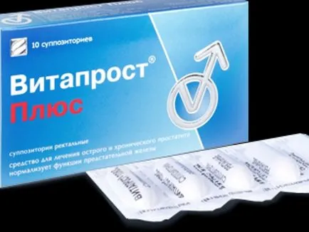 instrucțiuni lumânare Vitaprost de utilizare și tratament pentru bărbați comentarii