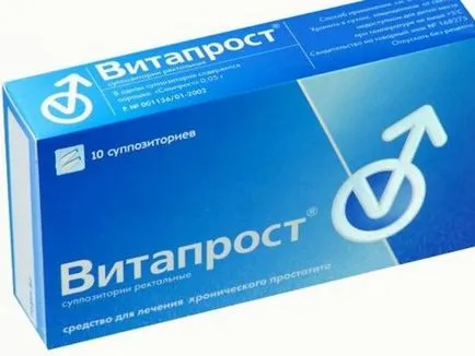 instrucțiuni lumânare Vitaprost de utilizare și tratament pentru bărbați comentarii