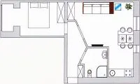 Hrușciov - o privire proaspătă la un mic apartament Hrușciov - o privire proaspătă la un mic apartament
