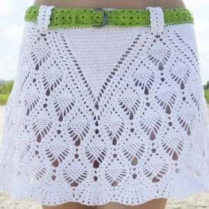 Modele de moda fusta tricotaj
