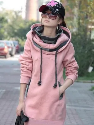Hanorace 2017 fotografii hoodies de moda pentru femei si ce sa poarte hanorace lungi (hanorac) Hanorace 2017 fotografii hoodies de moda pentru femei si ce sa poarte hanorace lungi