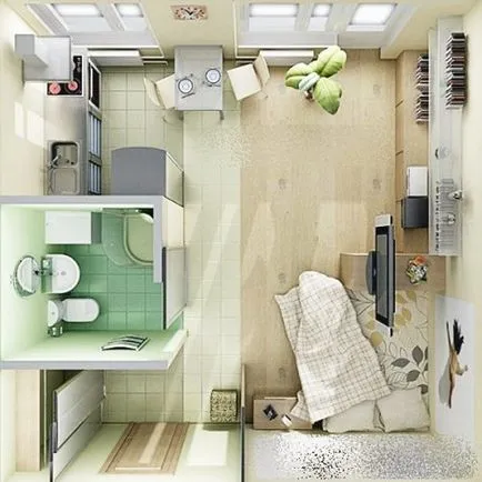 Hrușciov - o privire proaspata, la un mic apartament (Hrușciov) Hrușciov - o privire proaspătă la un mic apartament
