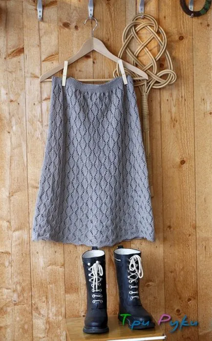 Knit Fusta de circuit pentru începători, cum să tricot haine pentru femei, cu o descriere detaliată (începători) Tricotate schema fuste spițe pentru începători, cum să tricot haine pentru femei, cu o descriere detaliată